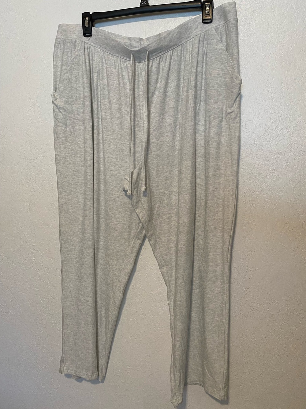 Sonoma Light Gray Women’s Plus Size Lounge Sleepwear Joggers Size 2X